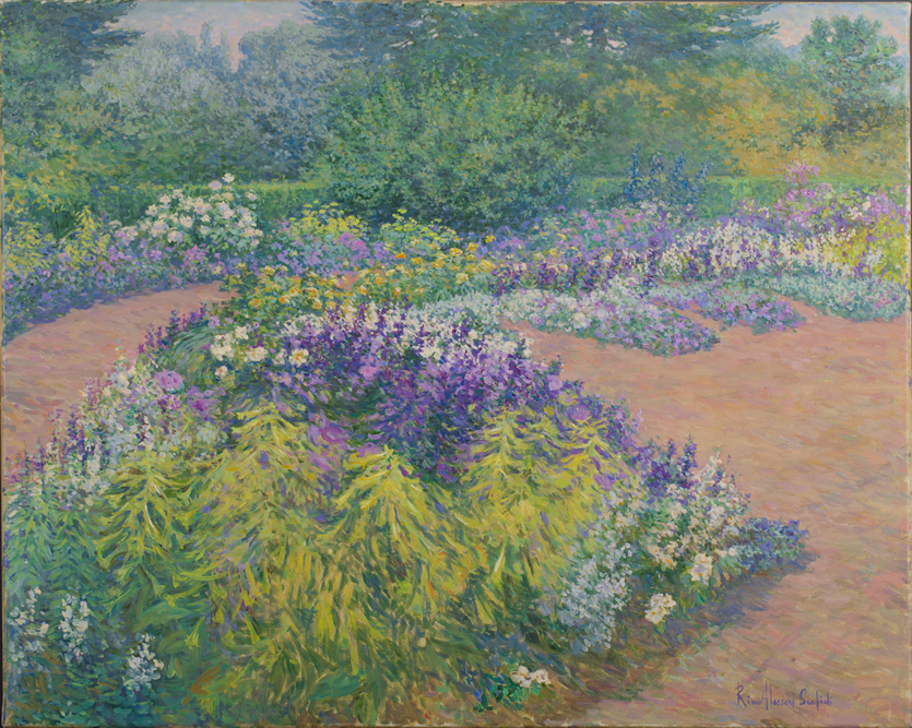 The Cutting Garden with Yellow Trumpets, New York Botanical Garden